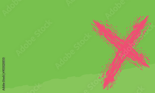 bright brat love lime green grunge pop girl abstract vector background with single grunge kiss