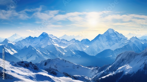 Wallpaper Mural sun sunray blue background Torontodigital.ca