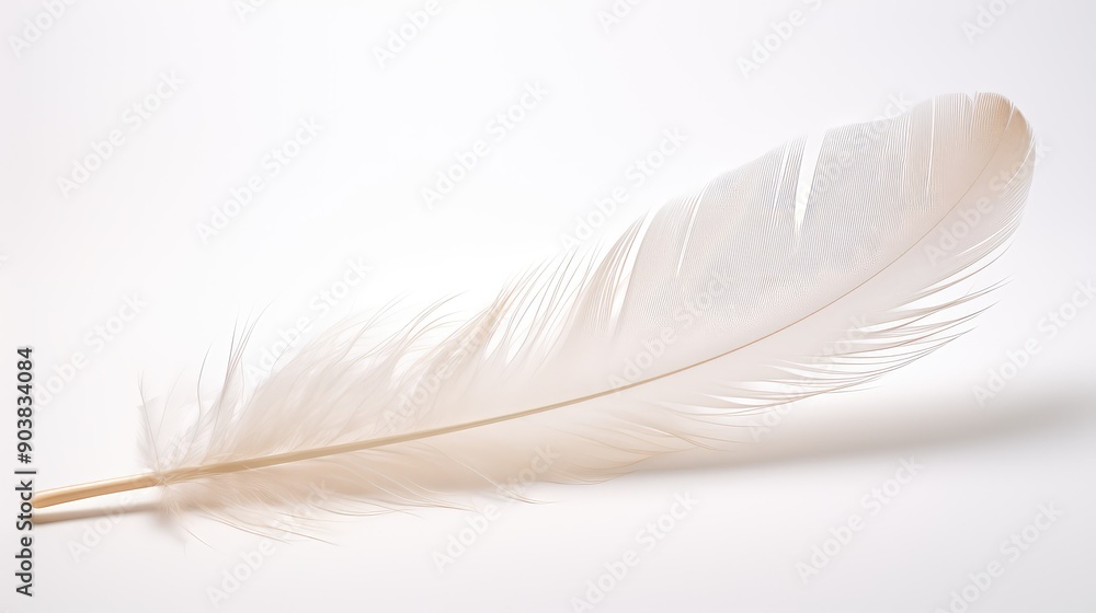 Obraz premium floating zen white background