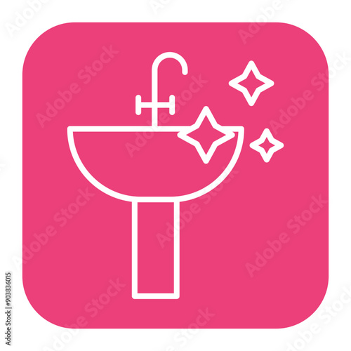 Cleaning Sink Icon