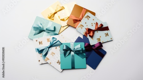 entertainment gift cards white background