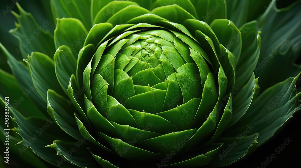 Fototapeta premium artichoke globe green