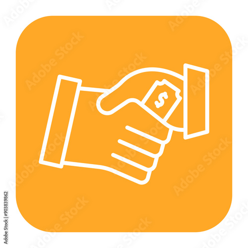 Bribe Handshake Icon