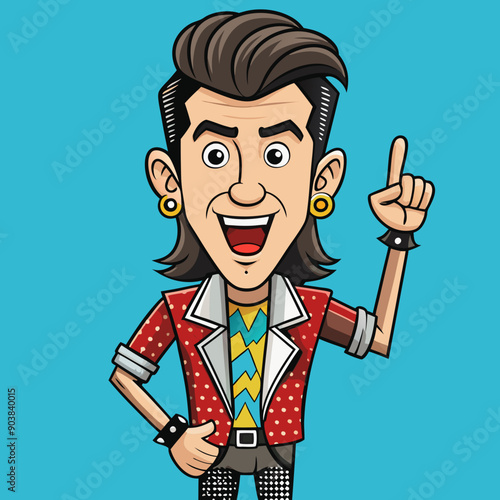 rock punk rock'n'roll musician art
