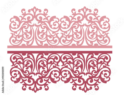 Design  Pattern for high fashion Embroidery handwork and machine work