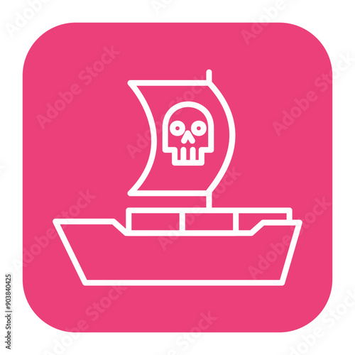 Pirate Ship Icon