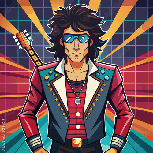 rock punk rock'n'roll musician art