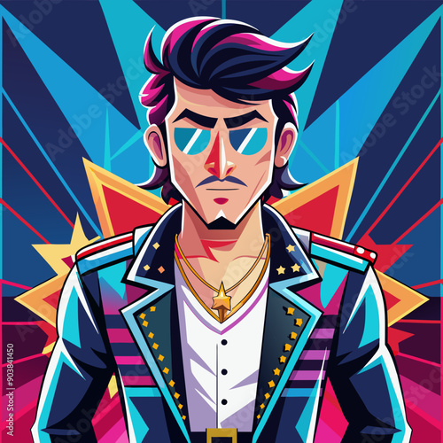 rock punk rock'n'roll musician art