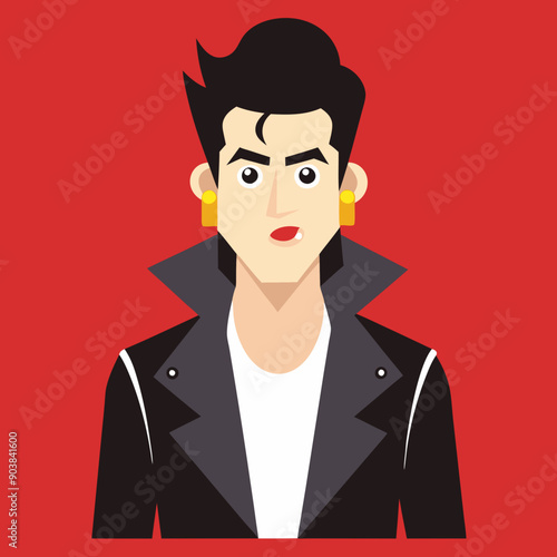 rock punk rock'n'roll musician art