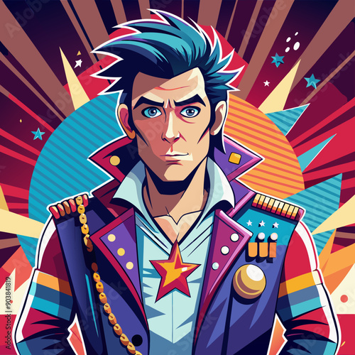 rock punk rock'n'roll musician art
