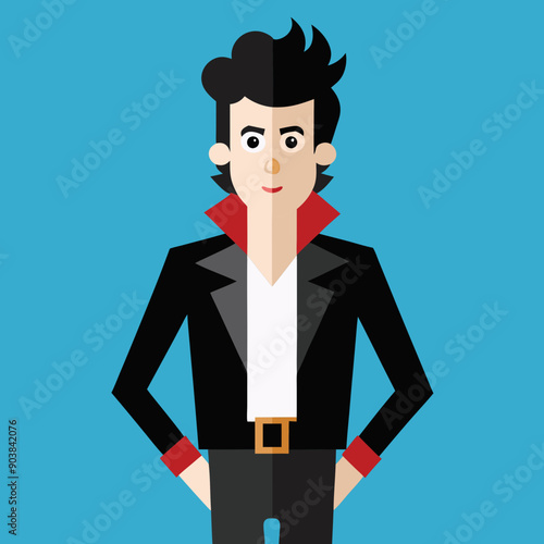 rock punk rock'n'roll musician art