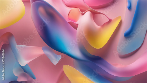 Dynamic wallpaper design featuring a rich color palette.