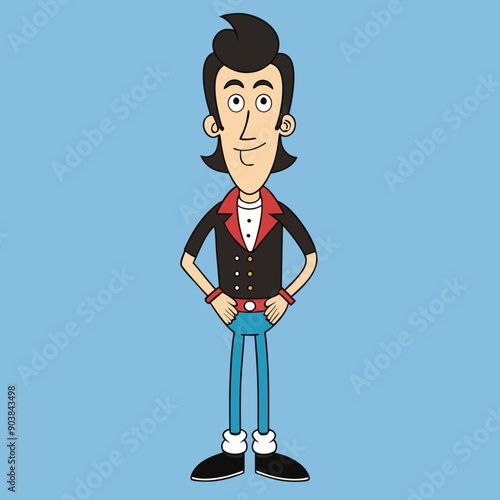 rock punk rock'n'roll musician art