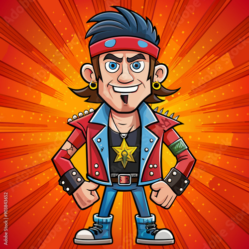 rock punk rock'n'roll musician art