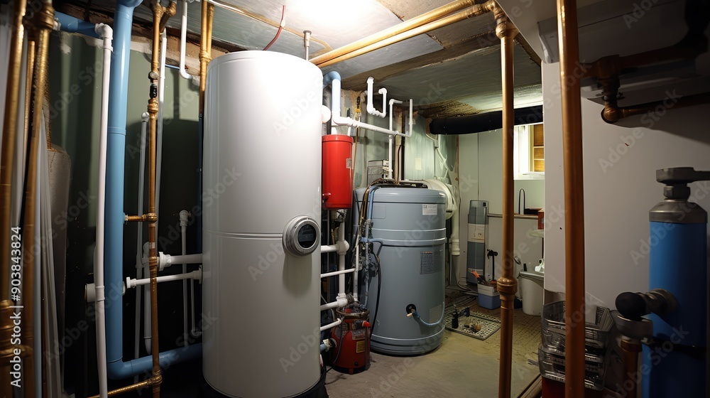 basement water heater in home basement water heater in home
