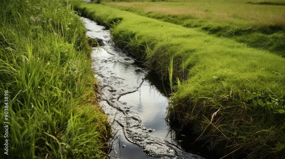 rainstorm drainage water