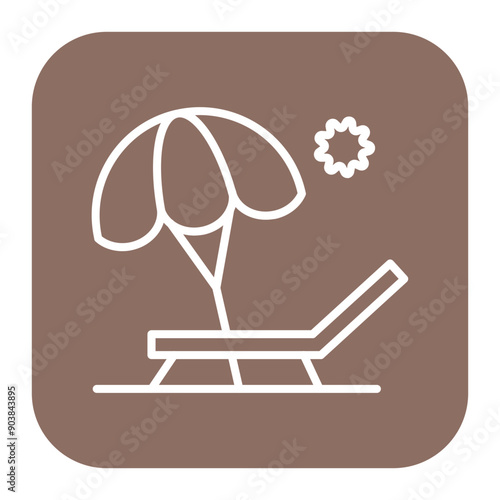 Beach Chair Icon