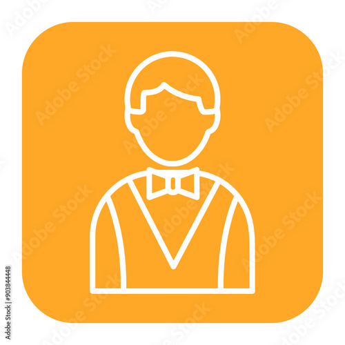 Male Croupier Icon