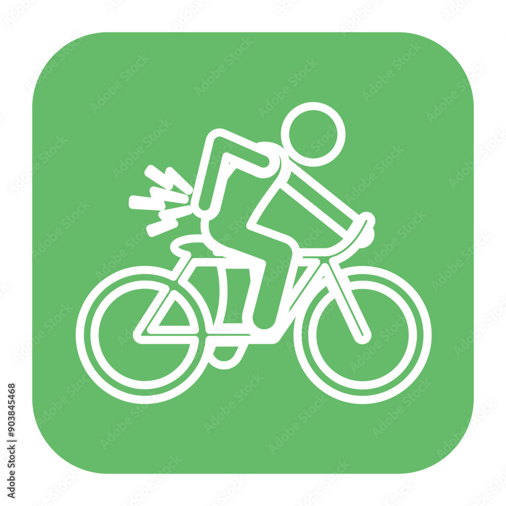 Obraz premium Cycling Tour Icon