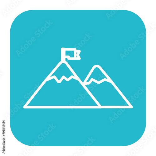 Fotografía Mountain Icon