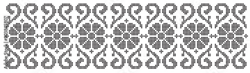 Design  Pattern for high fashion Embroidery handwork and machine work