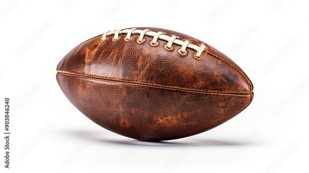 Fototapeta premium fieldgoal american football white background