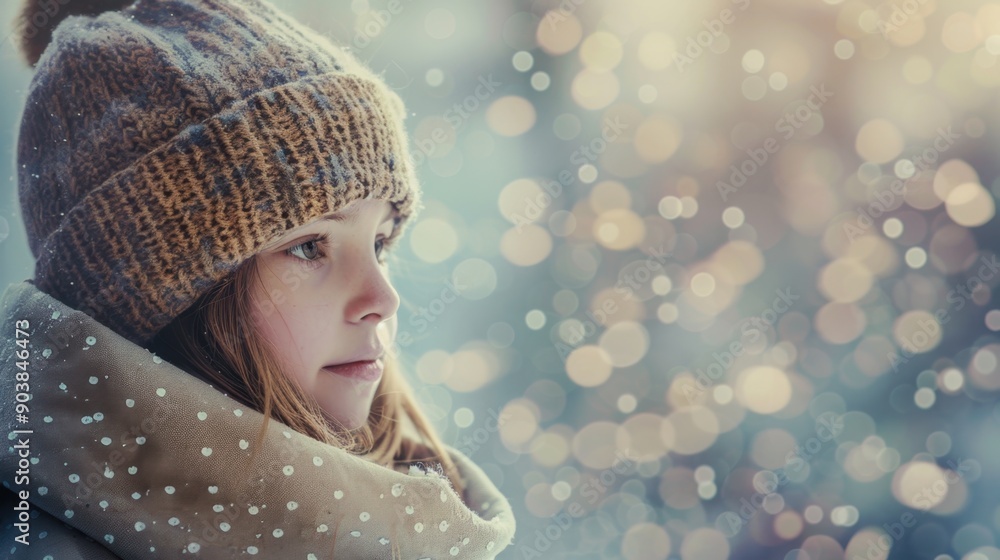 96. Poncho, realistic style, muted tones, polka dots, wide shot, soft light, bokeh, 96. Poncho, realistic style, muted tones, polka dots, wide shot, soft light, bokeh,