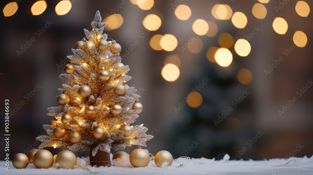 glittering mini christmas tree glittering mini christmas tree