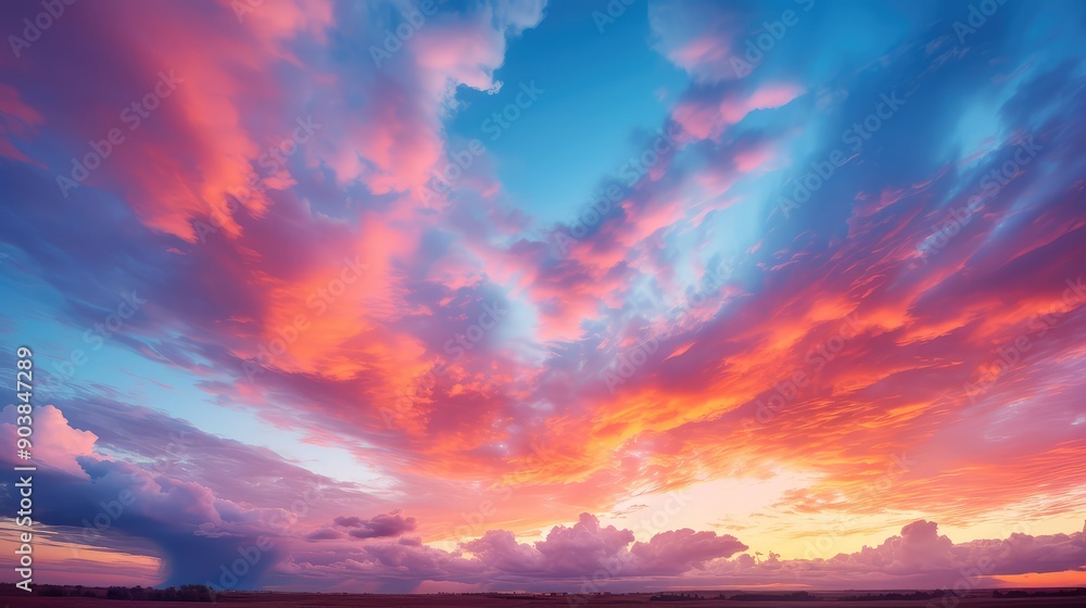 pink blue clouds sky pink blue clouds sky