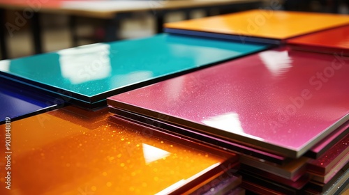 smooth powder coating metal