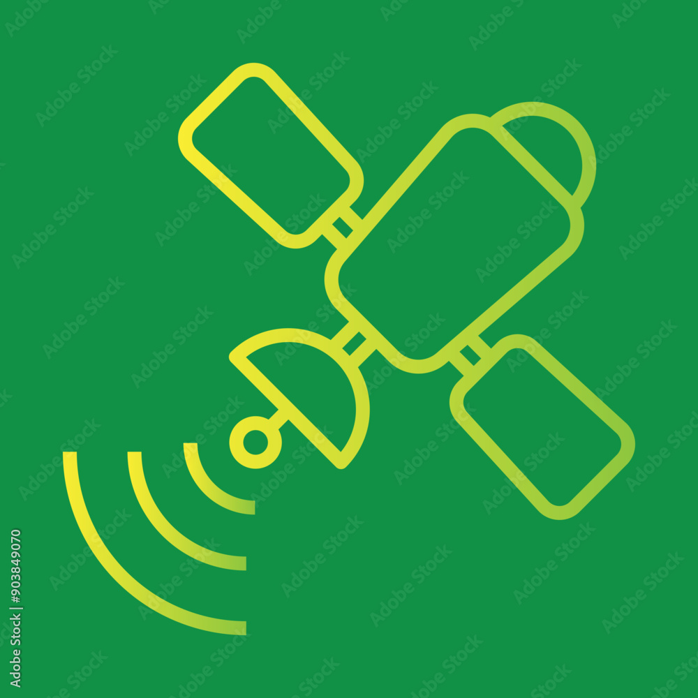 Satellite Icon Design Satellite Icon Design