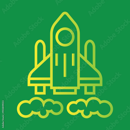 Space Shuttle Icon Design