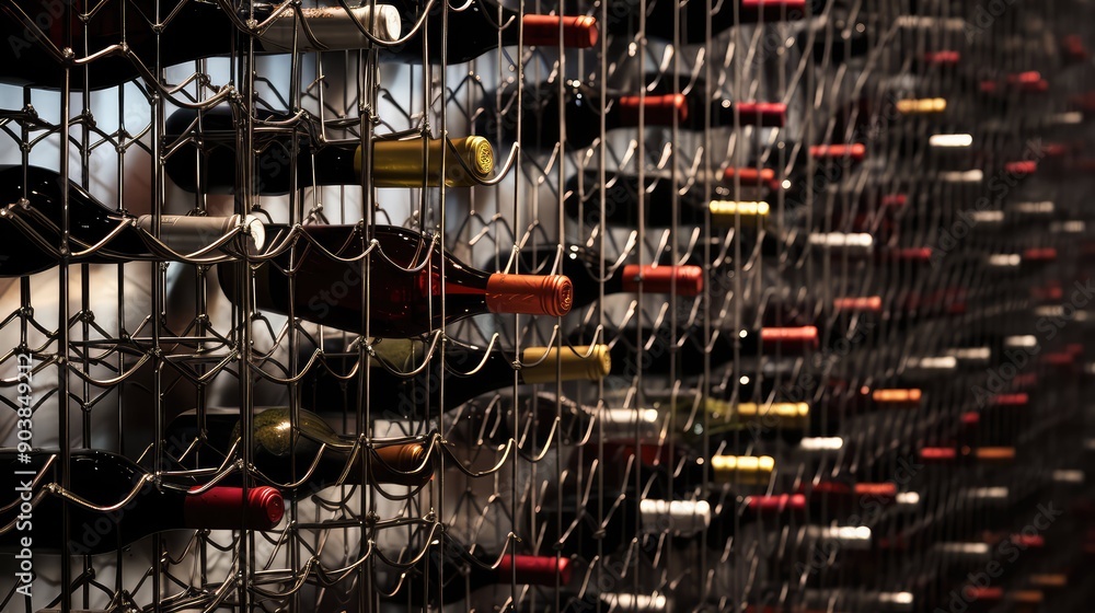 Fototapeta premium tasting wine wall