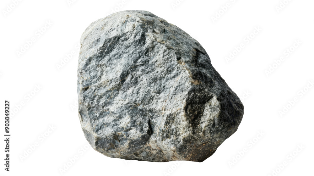 Gray stone on transparent background Gray stone on transparent background