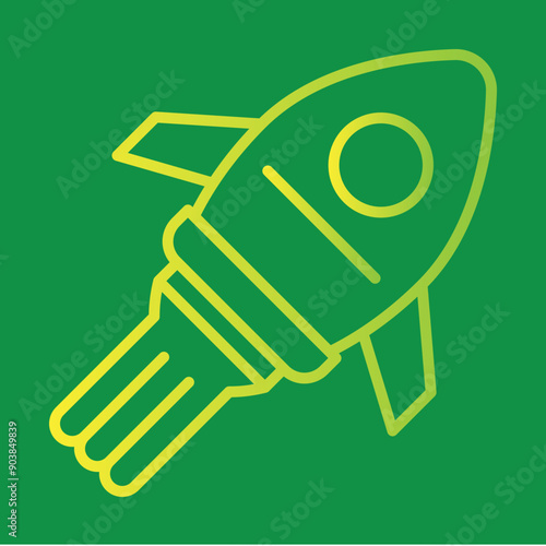 Rocket Booster Icon Design