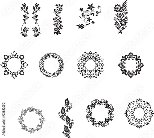 Design  Pattern for high fashion Embroidery handwork and machine work