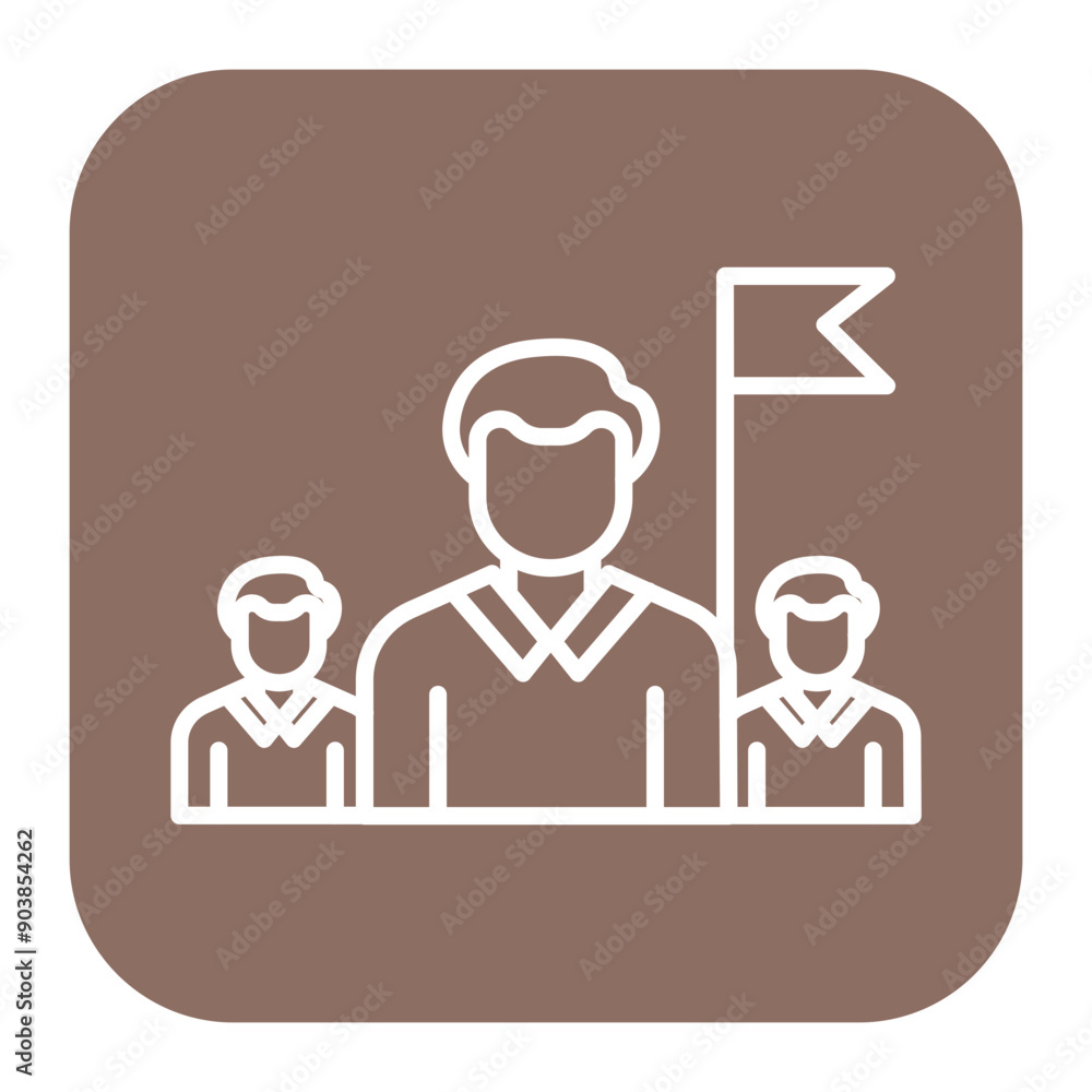 Business Leader Icon Business Leader Icon
