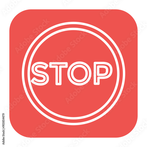 Stop Sign Icon