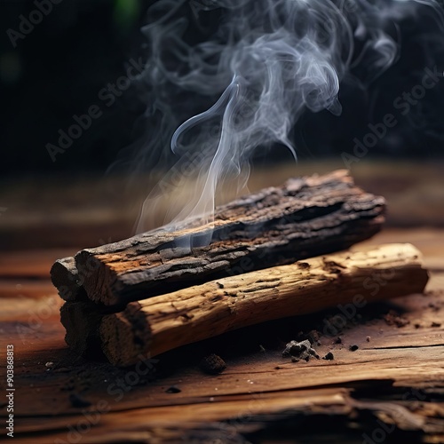 smoky palo santo a mystical and woodsy scent with a smoky palo s photo