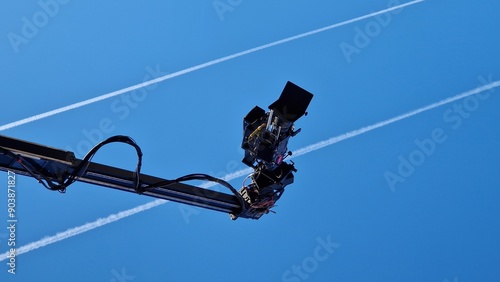 Cinema camera in the sky