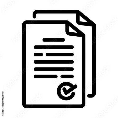 document Line Icon