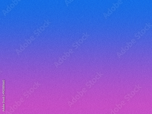 Blue, purple and pink color gradient abstract background. Grunge noise or grain texture