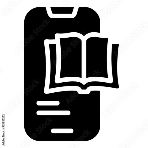 ebook Solid icon