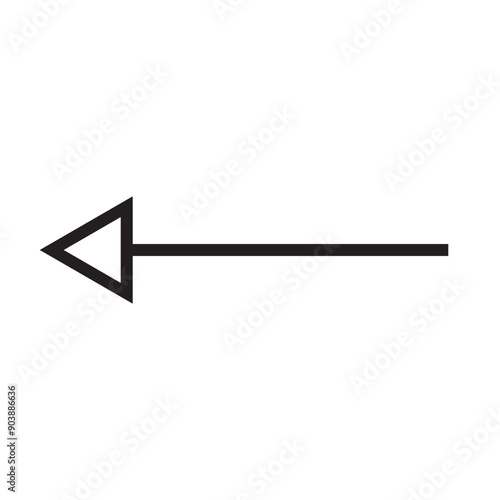 minimal line arrow