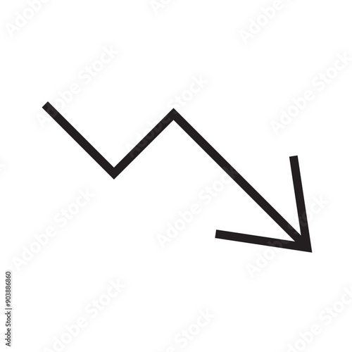 minimal line arrow