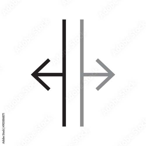 minimal line arrow