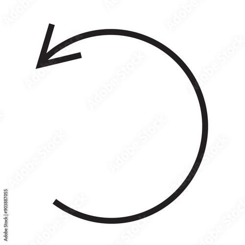 minimal line arrow