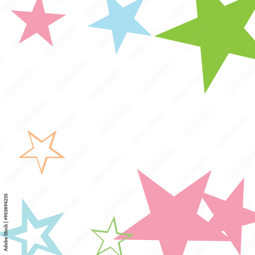 Fototapeta premium stars and stripes