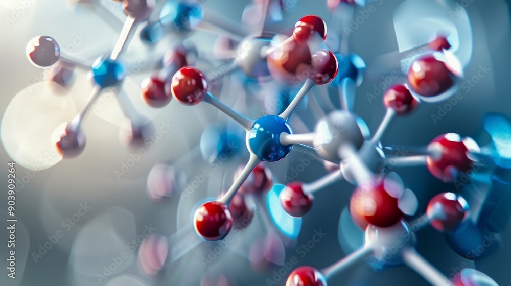 Obraz premium Fiscal Fusion A Dynamic Molecular Model of Economic Growth and Stability