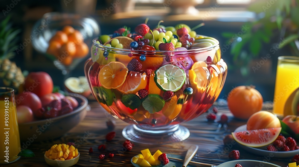 Summer Fruit Salad: A Feast for the Senses Summer Fruit Salad: A Feast for the Senses